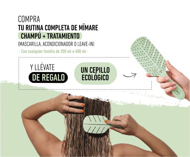 Compra tu rutina completa de Mimare y llévate un cepillo ecológico de regalo