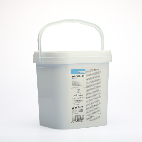 PACK 5UD POLVO DECOLORANTE AZUL COMPACTO 2.5KG IRRIDIANCE