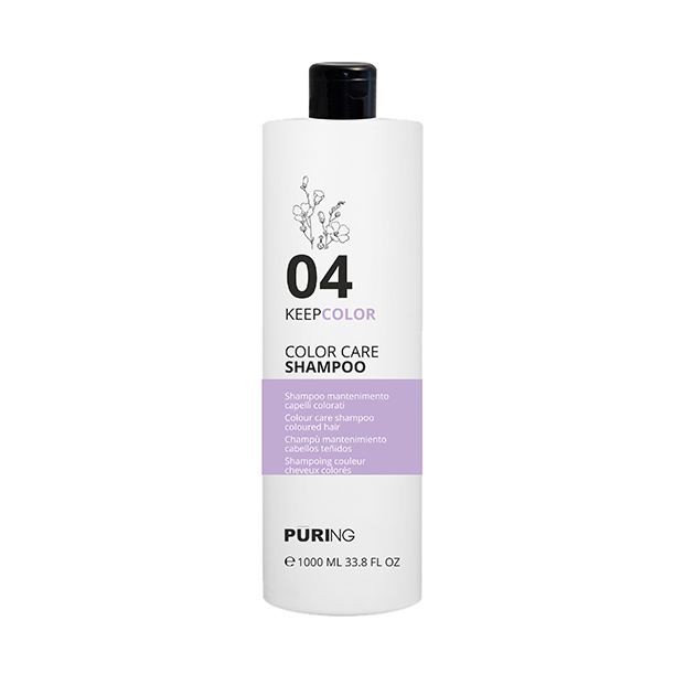 CHAMPU 04 KEEPCOLOR MANTENIMIENTO CABELLOS TEÑIDOS 1000ML PURING