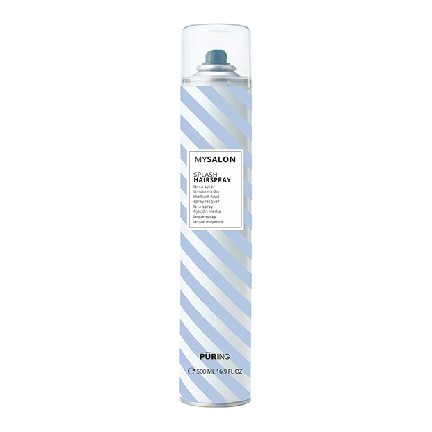 LACA SPRAY SPLASH FIJACION SUAVE 500 ML MY SALON NEW PURING