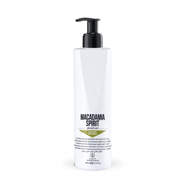 ACONDICIONADOR NUTRITIVO MACADAMIA Y COLAGENO 300ML LIGHT IRRIDIANCE EC